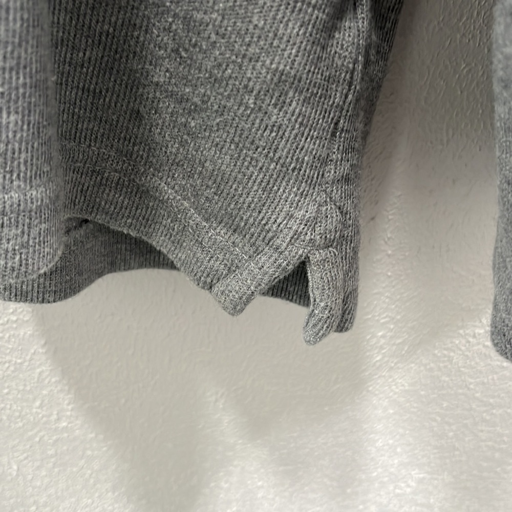 Chaps Solid Texture Zip Mock Pullover - image 5